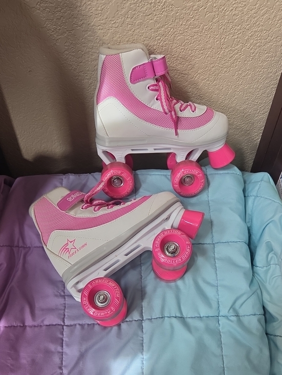 Roller Derby Other - Roller Derby Kids Pink Roller Skates with Supportive High-Top Design